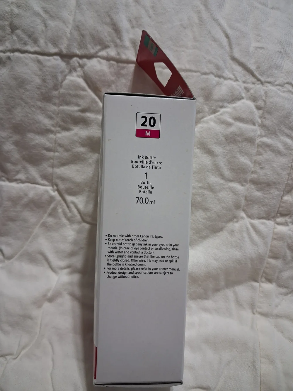 Canon PIXMA 20 Magenta Ink Bottle - 20M 70ml